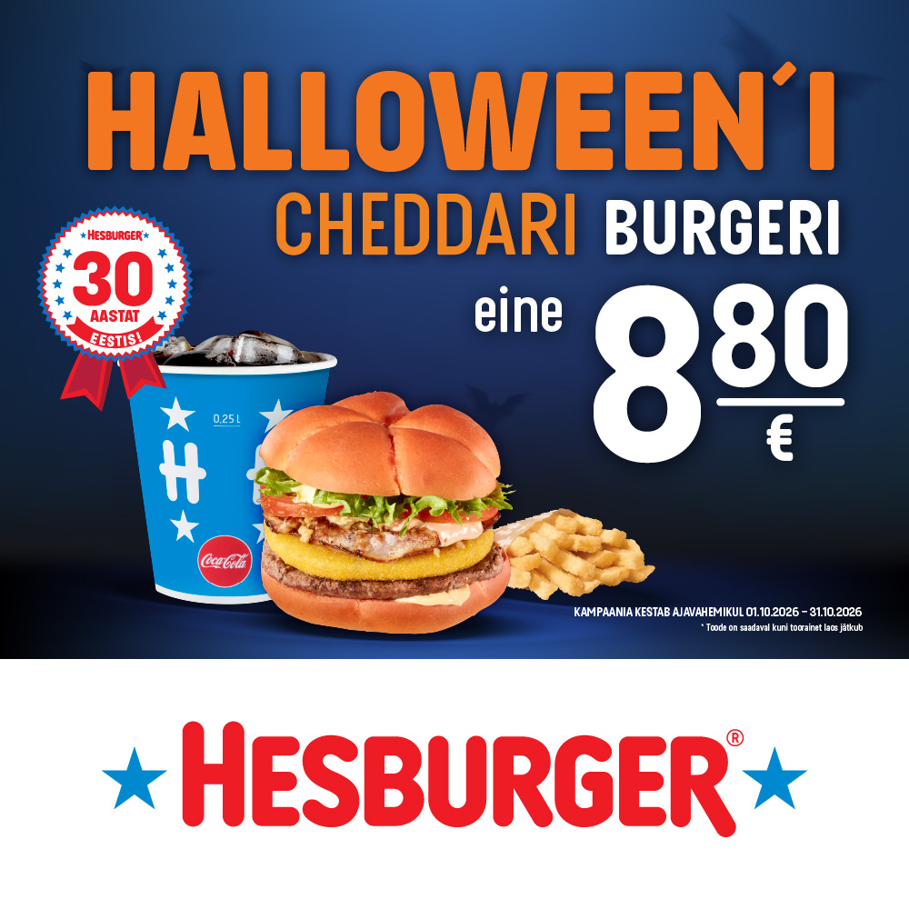 Hesburger oktoobrikuu pakkumine